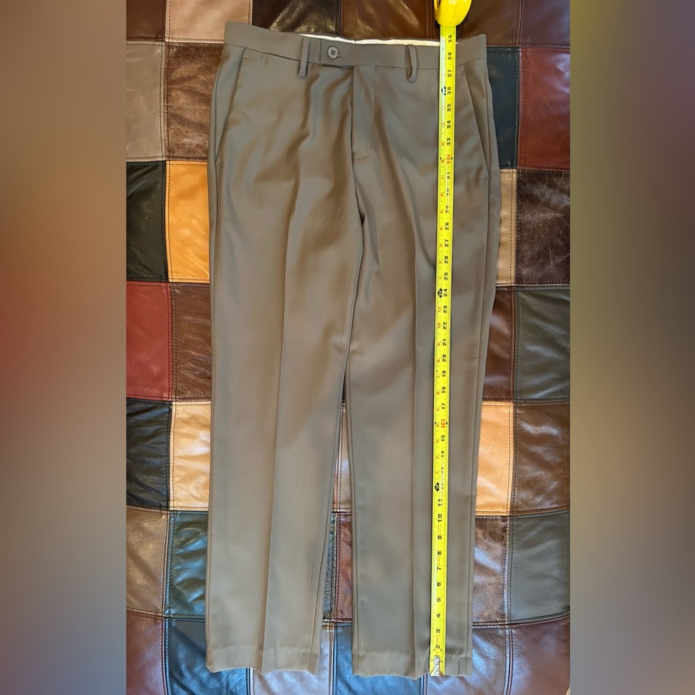 Alberto Cardinali Flat-Front Dress Pants (30/30 Slim)